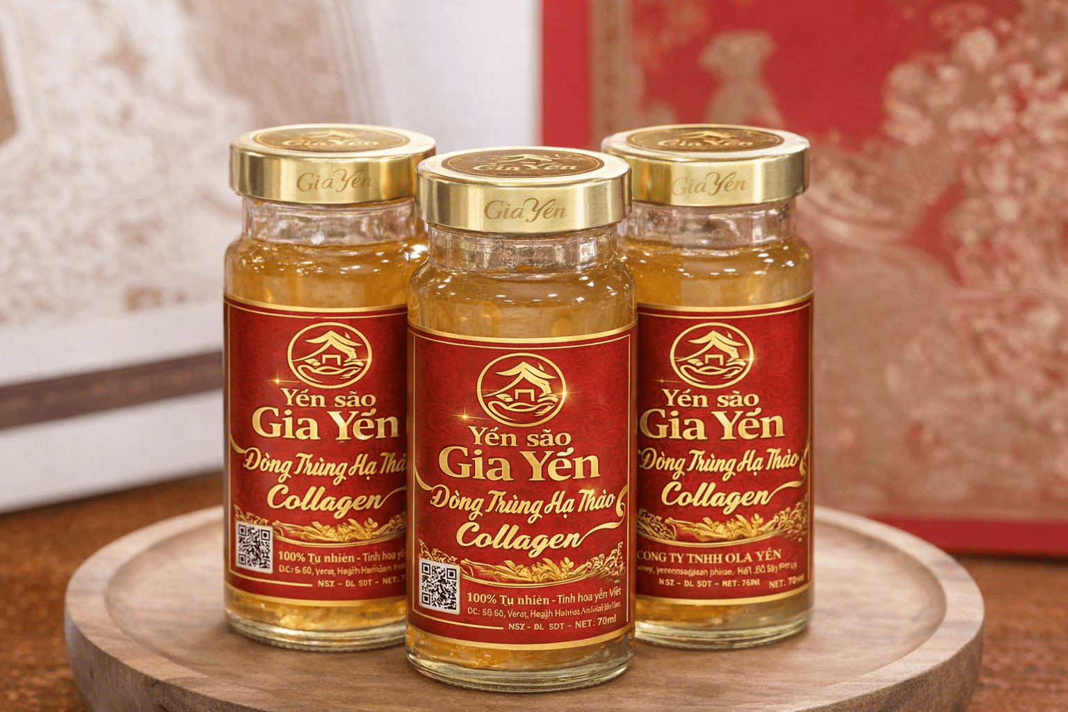 Thành phần dinh dưỡng trong yến chưng Gia Yến