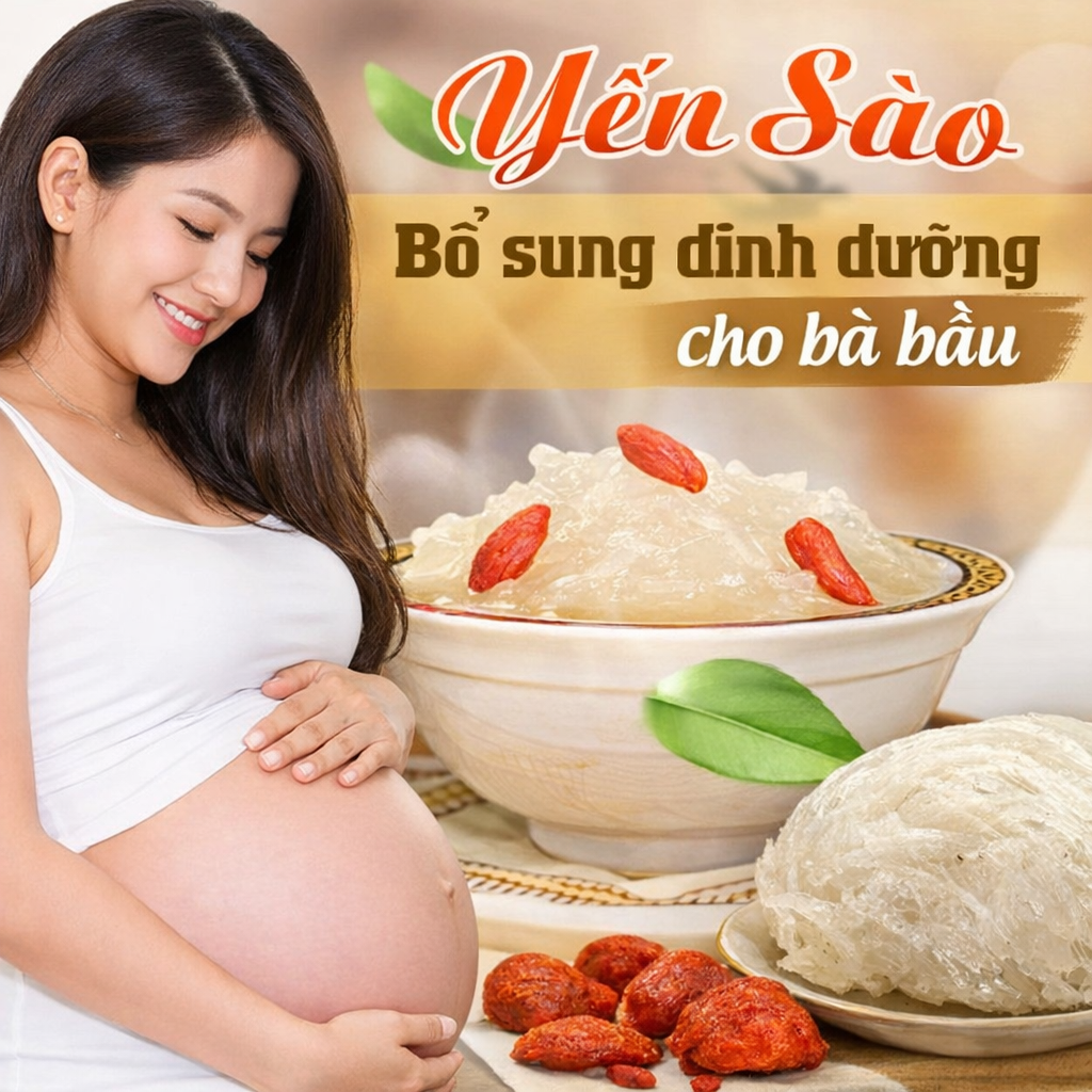 Lợi ích thực tế của yến chưng sẵn với mẹ bầu