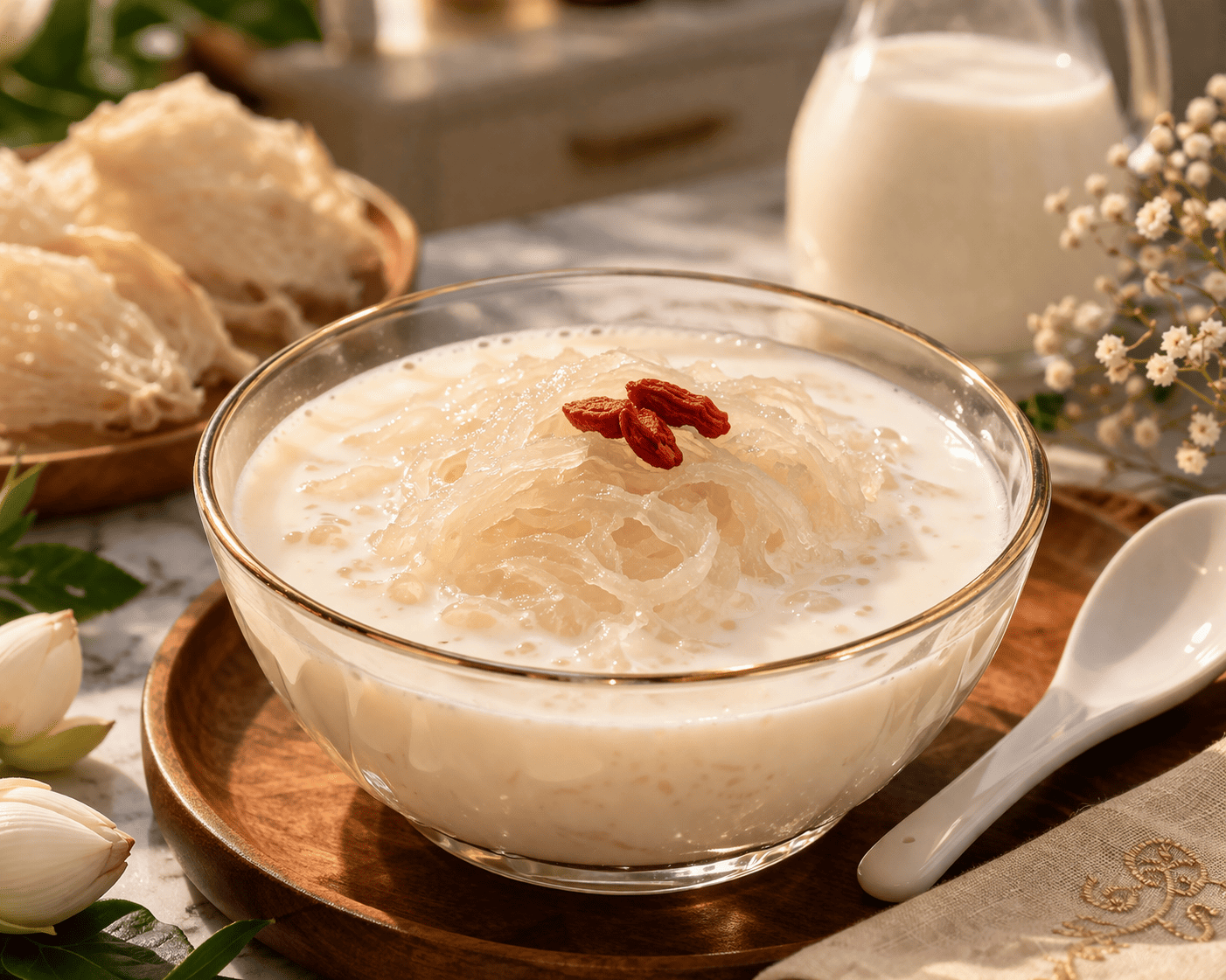 Cách Chưng Yến Với Sữa Tươi Đúng Chuẩn